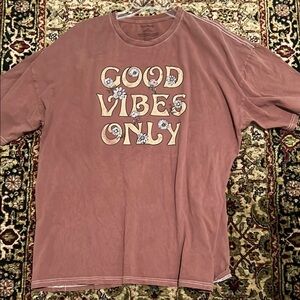 Maurice Good Vibes Only Graphic T-Shirt Size 2X